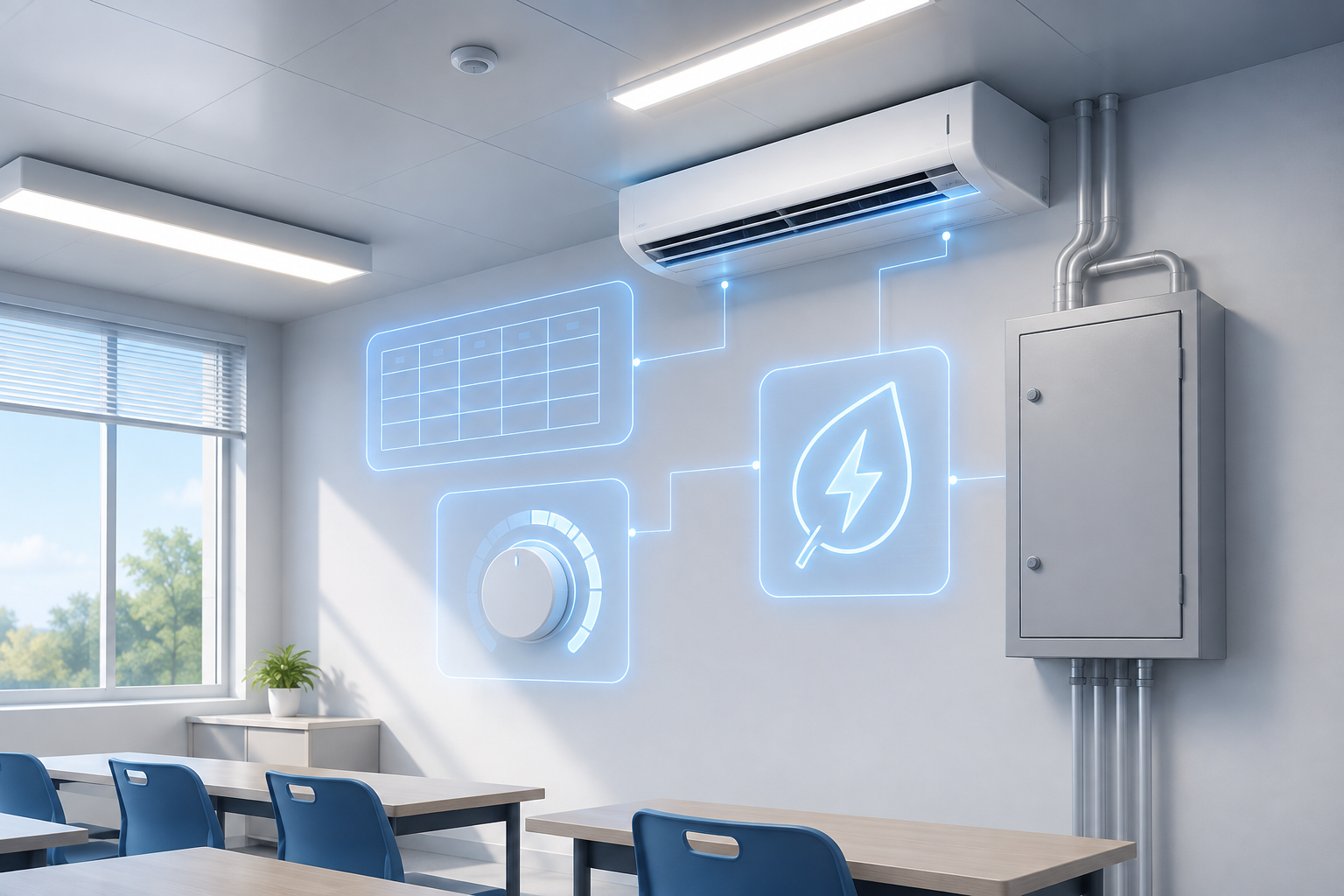 教室節電管理系統:PLC離線控...
